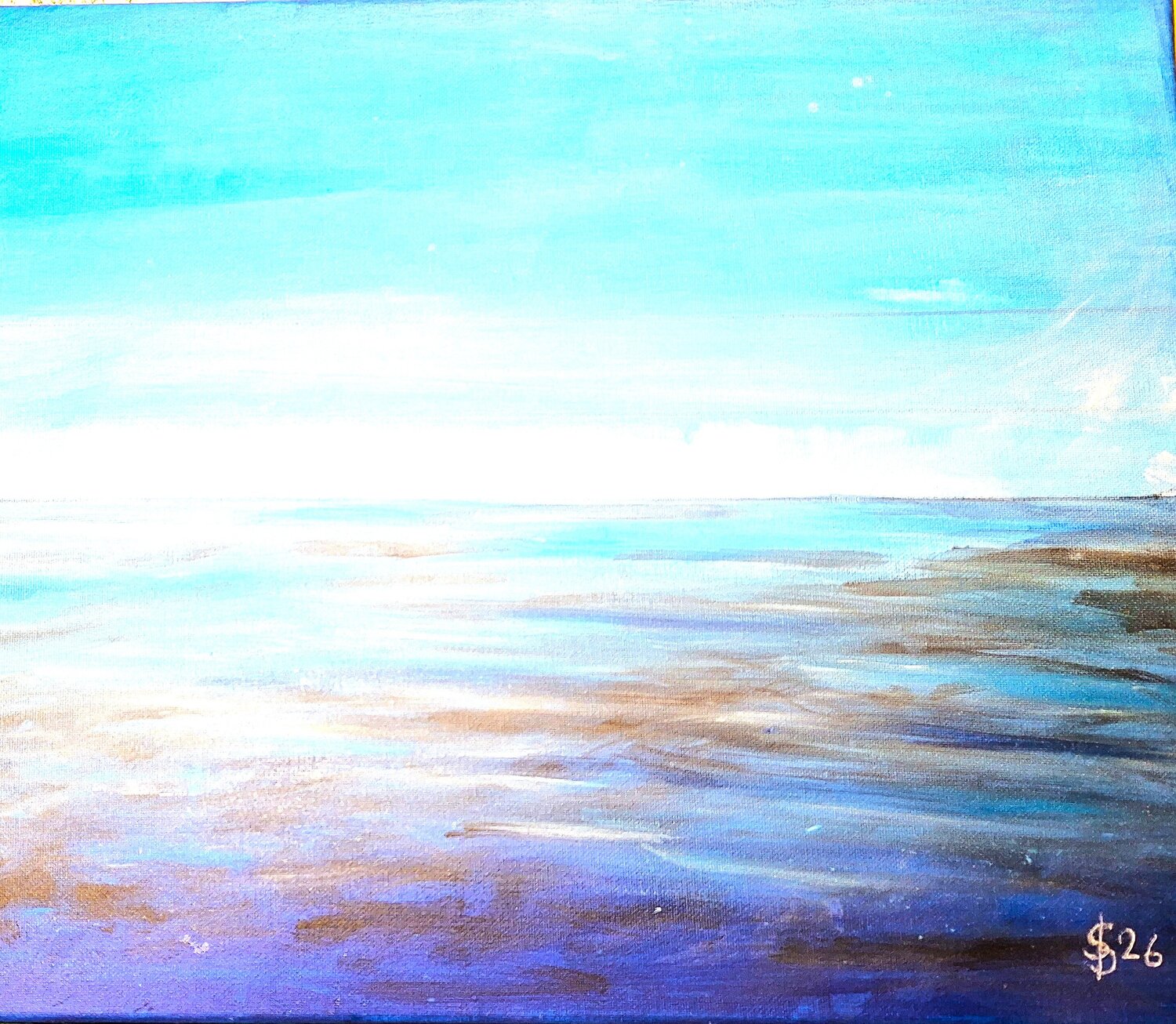 Über dem Wasser Bernd Stephanny Original painting for sale