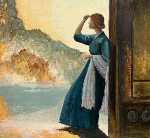 Endless Wait by Iryna Bondar, Painting for Sale on Select