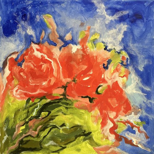 Flash by Iryna Bondar, Painting for Sale on Select