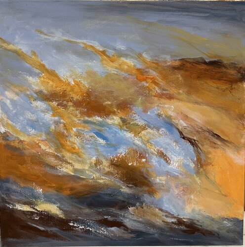 Energy I by Iryna Bondar, Painting for Sale on Select