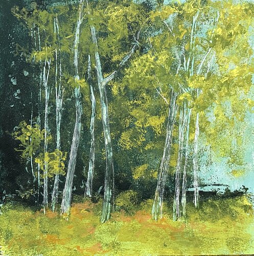Autumn Light by Iryna Bondar, Painting for Sale on Select