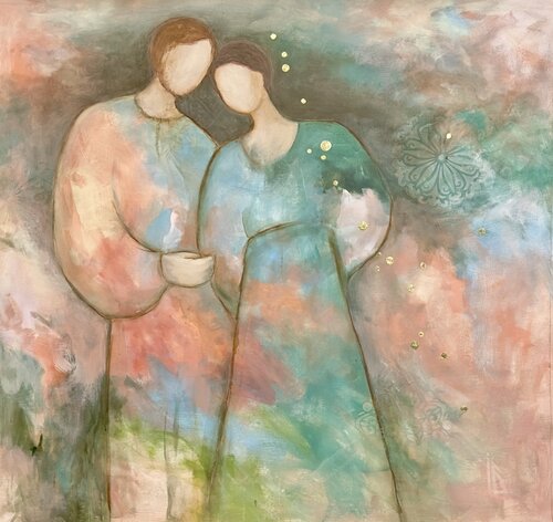 Life Is Better in Color by Iryna Bondar, Painting for Sale on Select