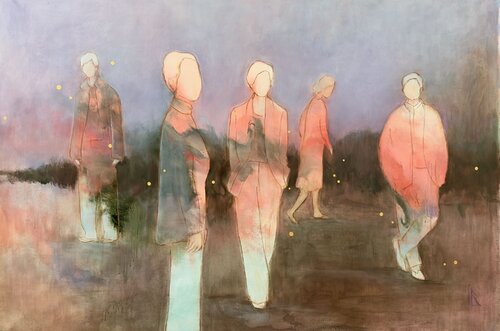 Waiting for the First Step von Iryna Bondar, Malerei kaufen auf Select