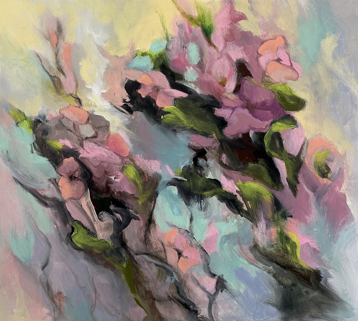Maybe Sakura Iryna Bondar Original painting for sale