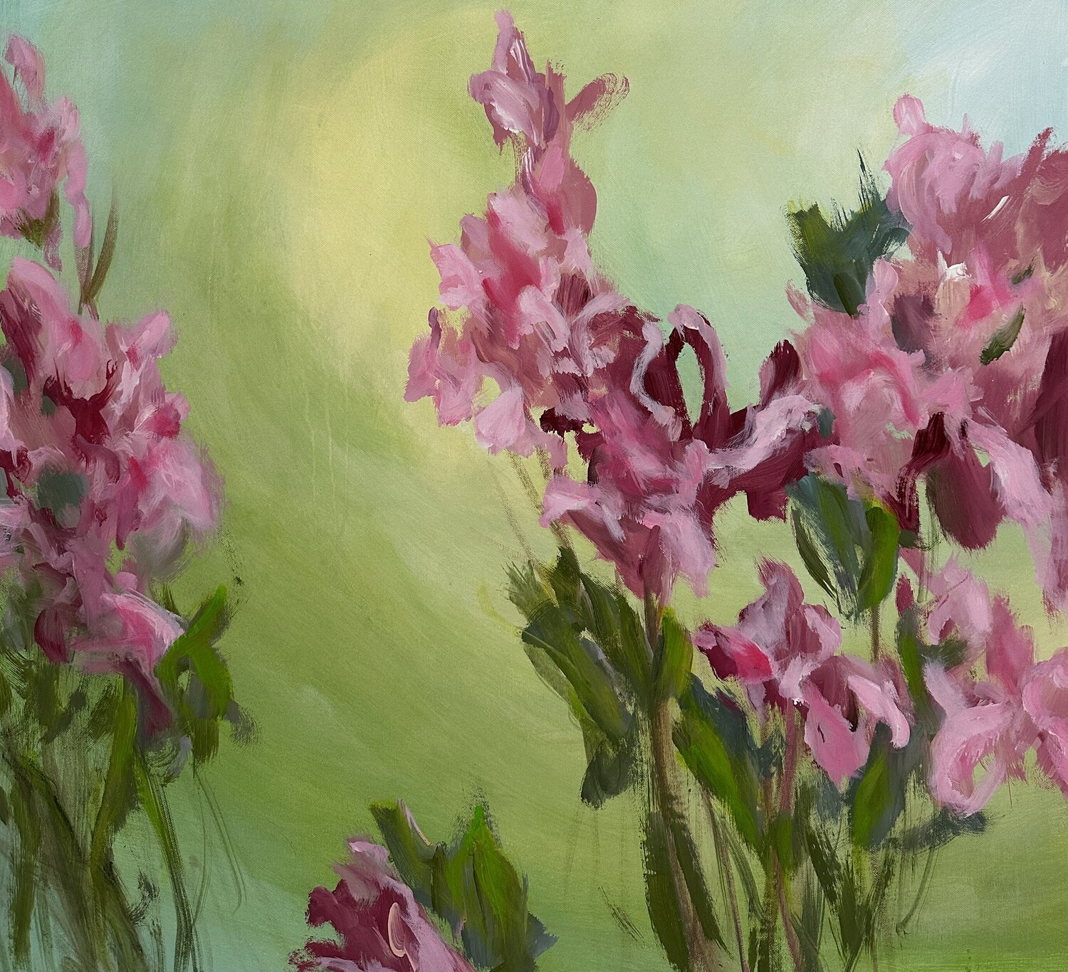 Irises Iryna Bondar Original painting for sale