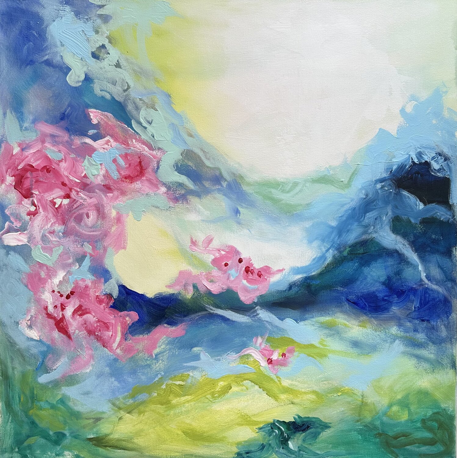 Neptune’s Realm I Iryna Bondar Original painting for sale