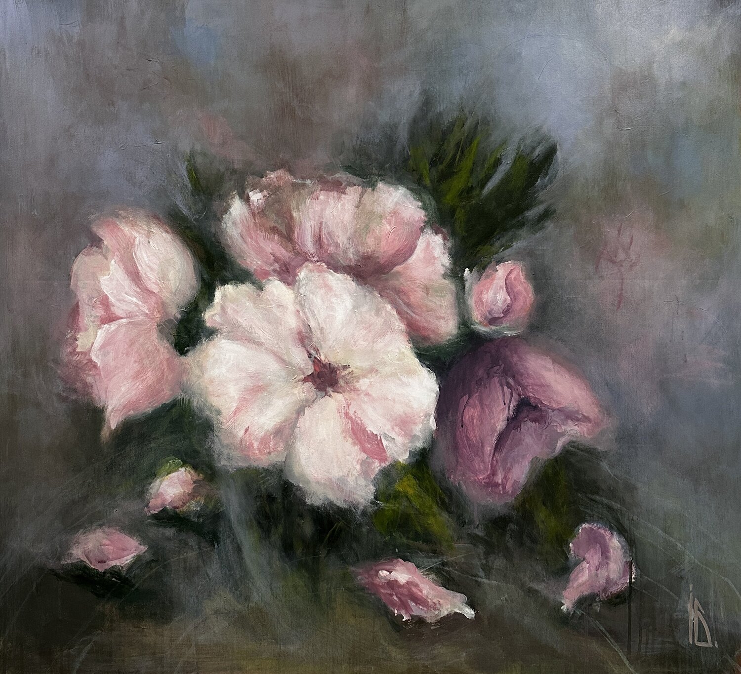 Floral Large 2 Iryna Bondar Original painting for sale