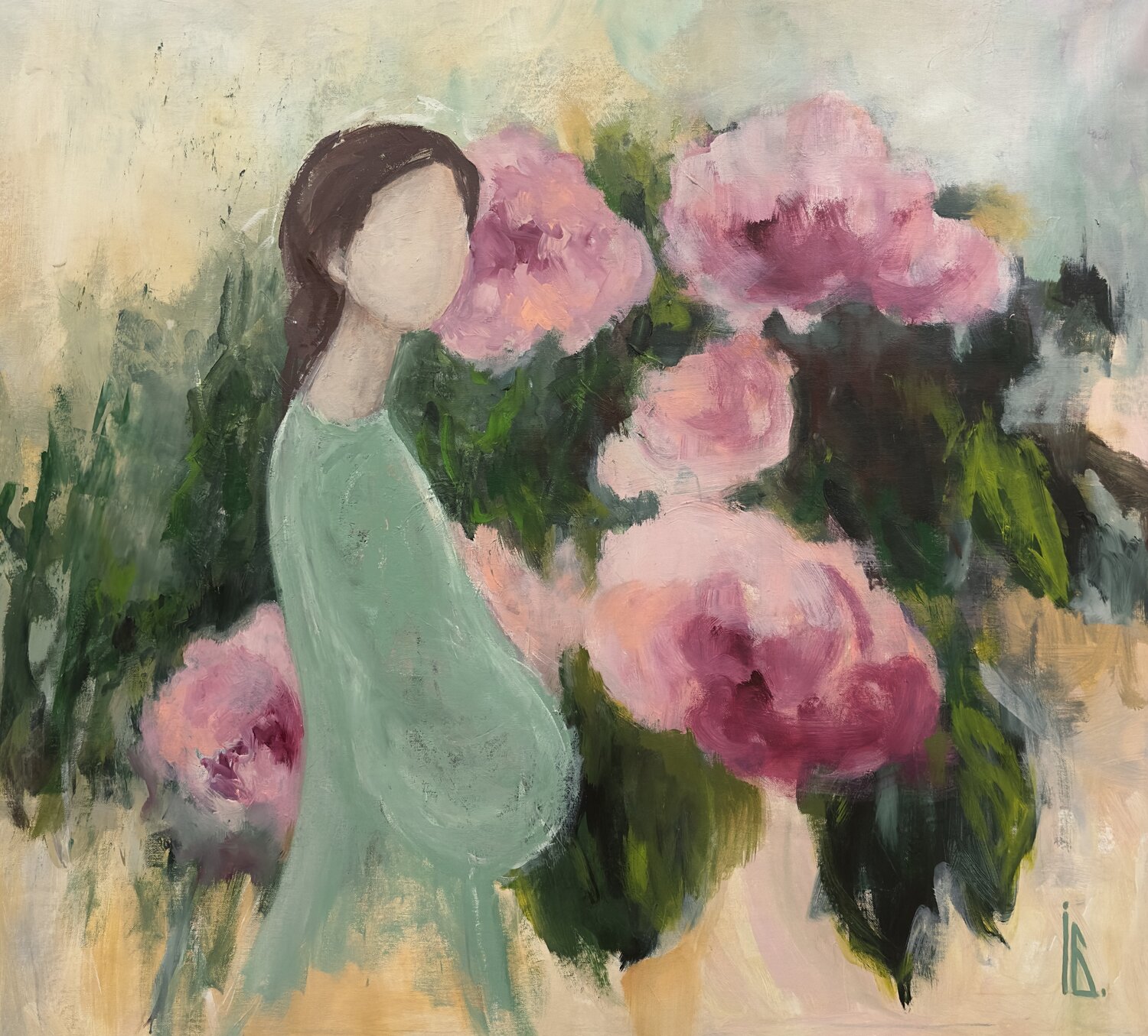 Beauty in the Moment Iryna Bondar Original painting for sale