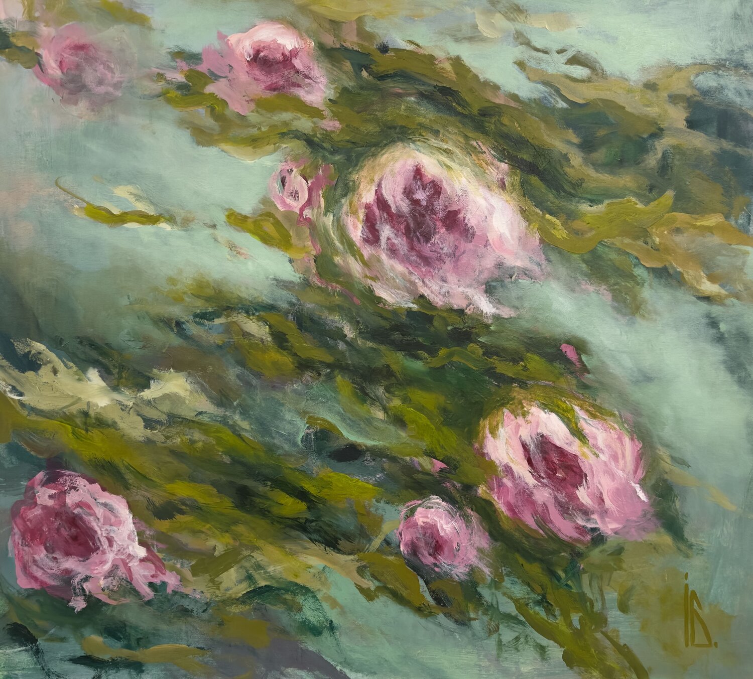 Filled with Wind Iryna Bondar Original painting for sale
