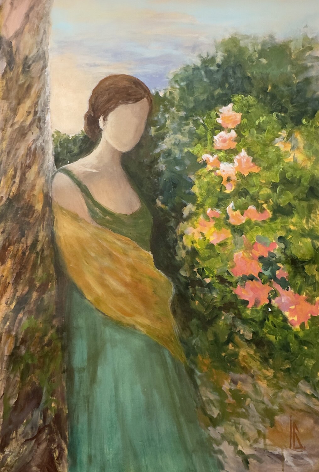 Between Yesterday and Today Iryna Bondar Original painting for sale