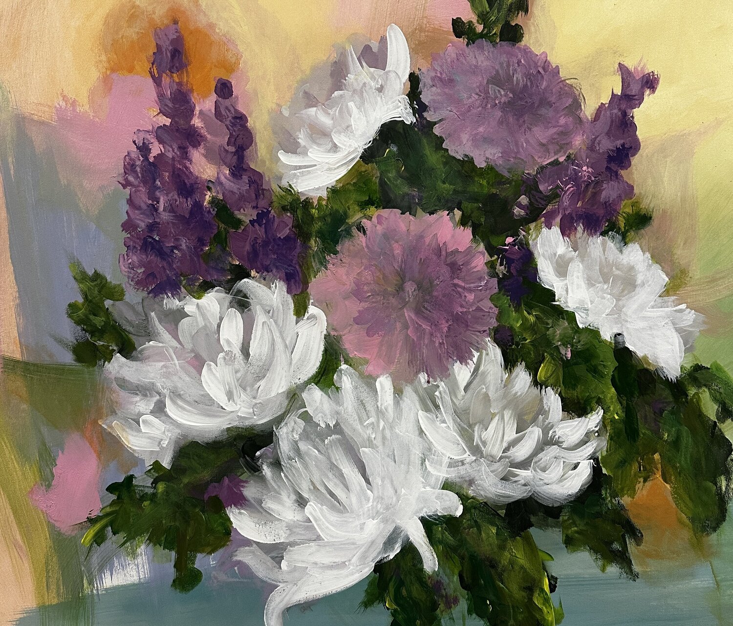 Happy Birthday Iryna Bondar Original painting for sale