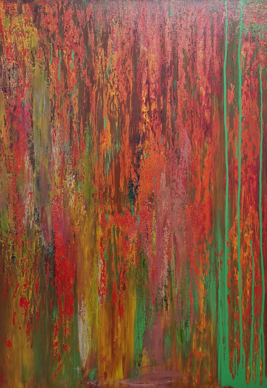 On your journey Jennifer Diekmann Original painting for sale