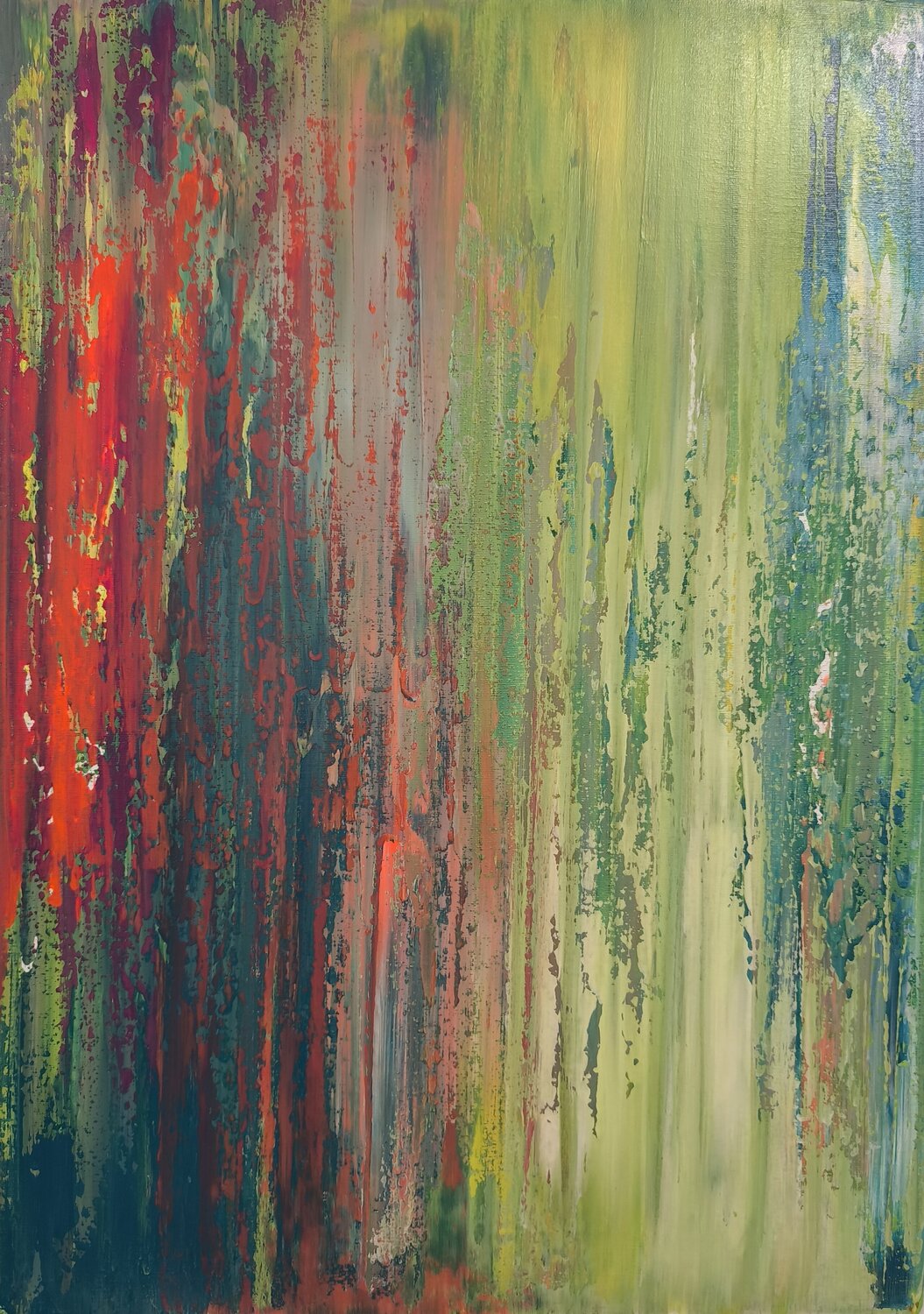 Straight Jennifer Diekmann Original painting for sale
