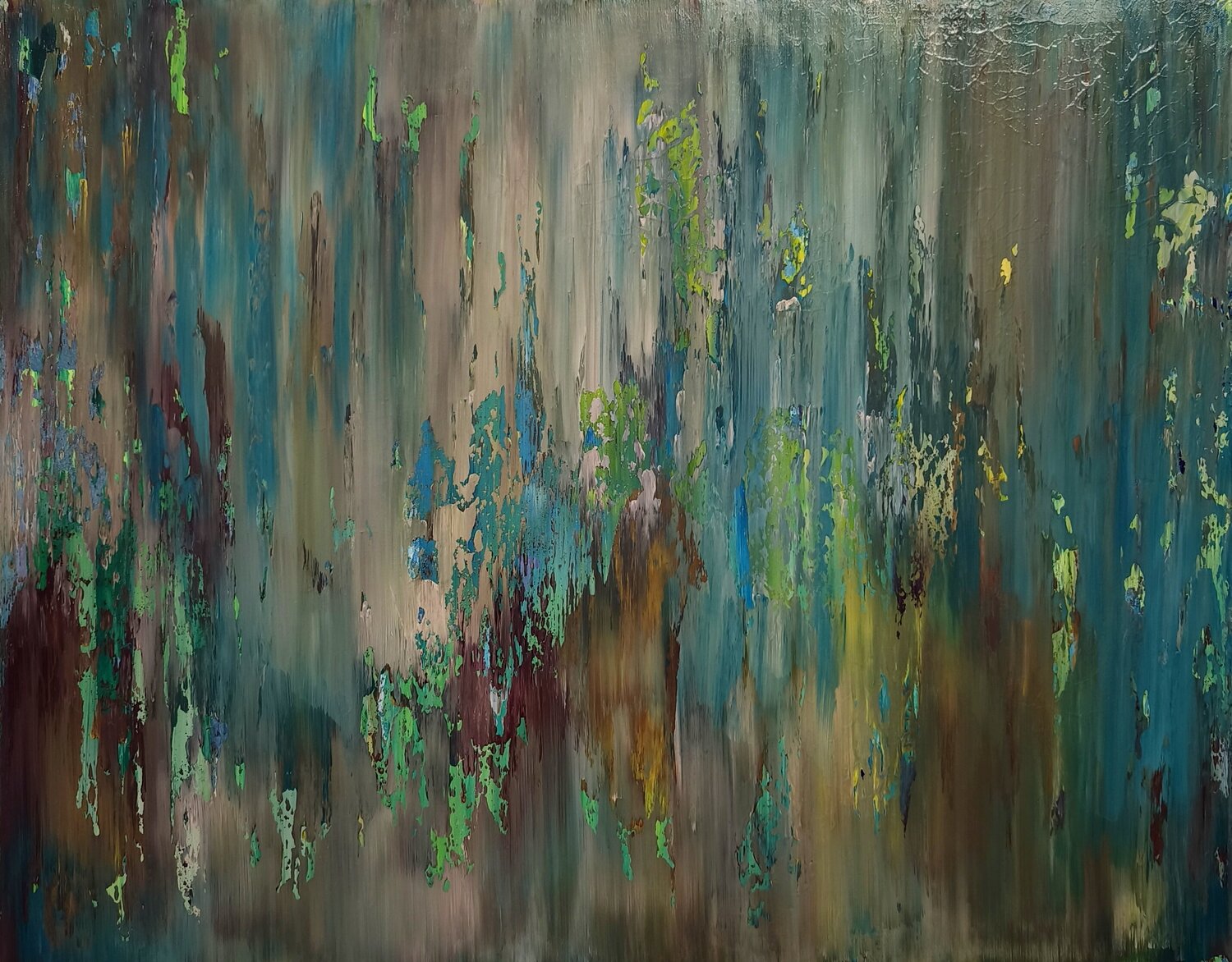 Thinking Jennifer Diekmann Original painting for sale