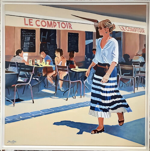 Queen of the road, La Rochelle... by Joe AME, Painting for Sale on Select