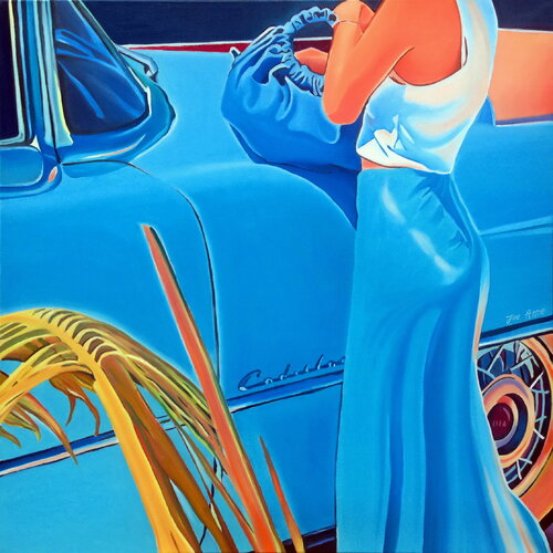 La vie en bleu... by Joe AME, Painting for Sale on Select