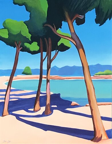 Laying in the sun... by Joe AME, Painting for Sale on Select