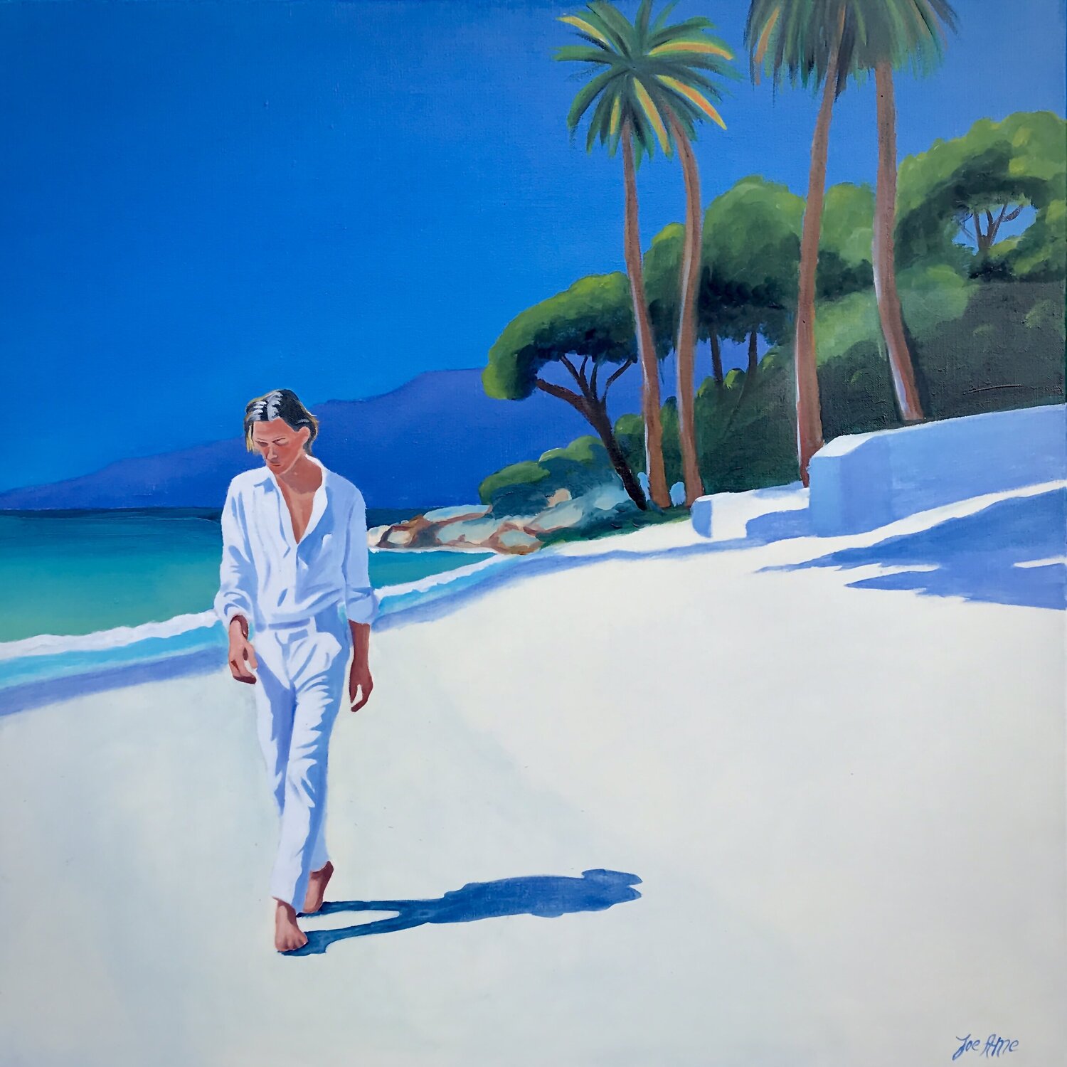 It's only mystery... Joe AME Original painting for sale