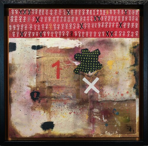 Election day by İlker Kaleli, Painting for Sale on Select