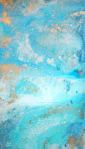 A Moment in All Dimensions 46. by Sarah I. Avni, Painting for Sale on Select