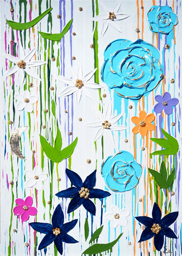 Dolce Vita 4. by Sarah I. Avni, Painting for Sale on Select