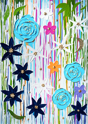 Dolce Vita 2. by Sarah I. Avni, Painting for Sale on Select
