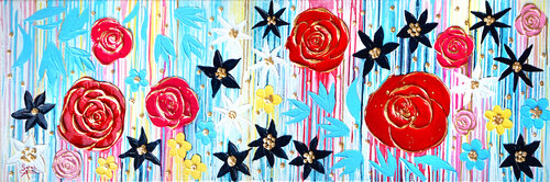 Dolce Vita 1. by Sarah I. Avni, Painting for Sale on Select