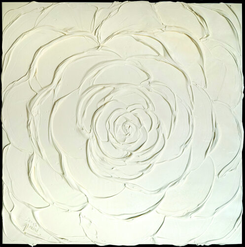 Nude Rose I. by Sarah I. Avni, Painting for Sale on Select