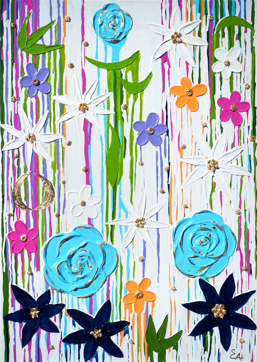 Dolce Vita 3. Sarah I. Avni Original painting for sale