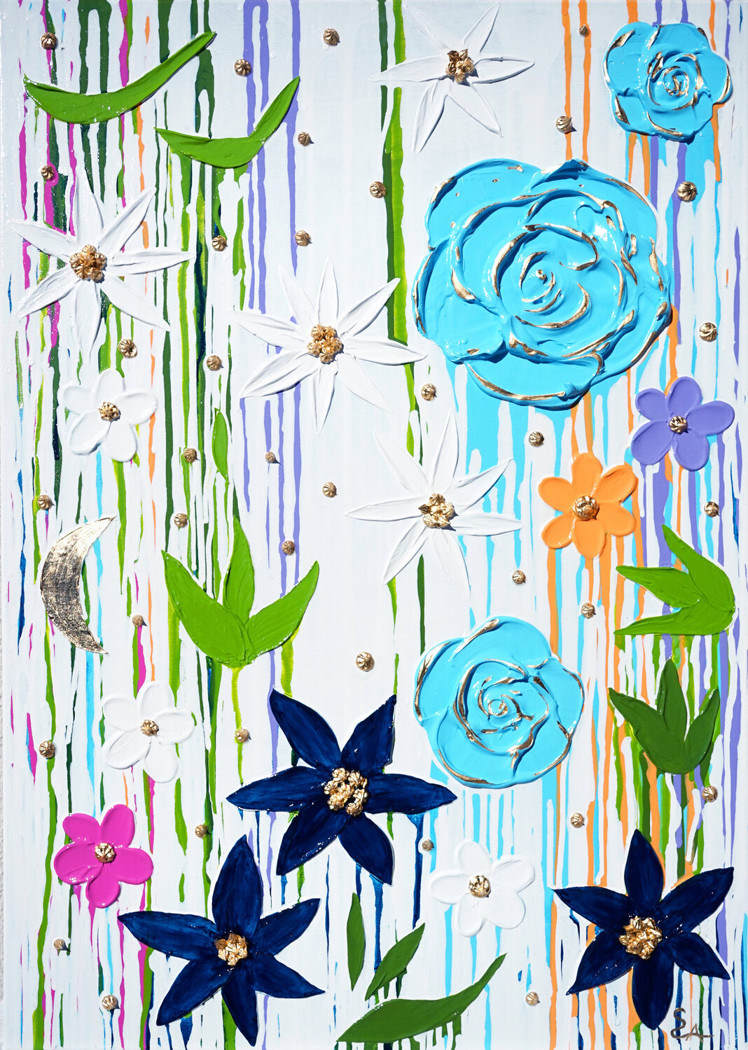 Dolce Vita 4. Sarah I. Avni Original painting for sale