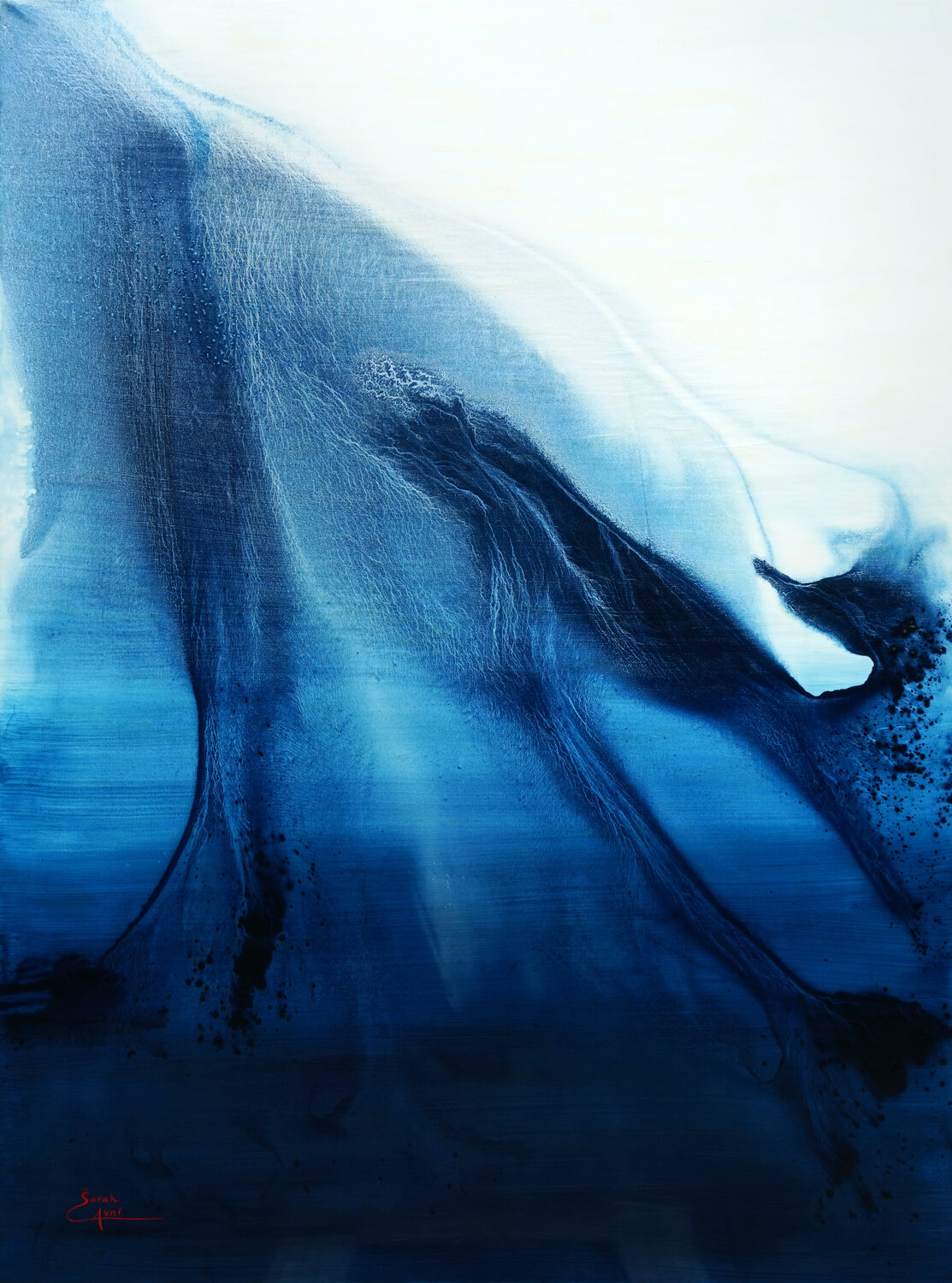 Whispers of Power 2. Sarah I. Avni Original painting for sale