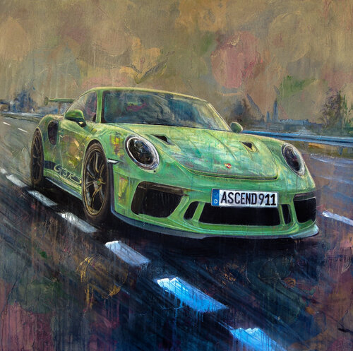 ASCEND 911 by Daniel Heinz, Painting for Sale on Select