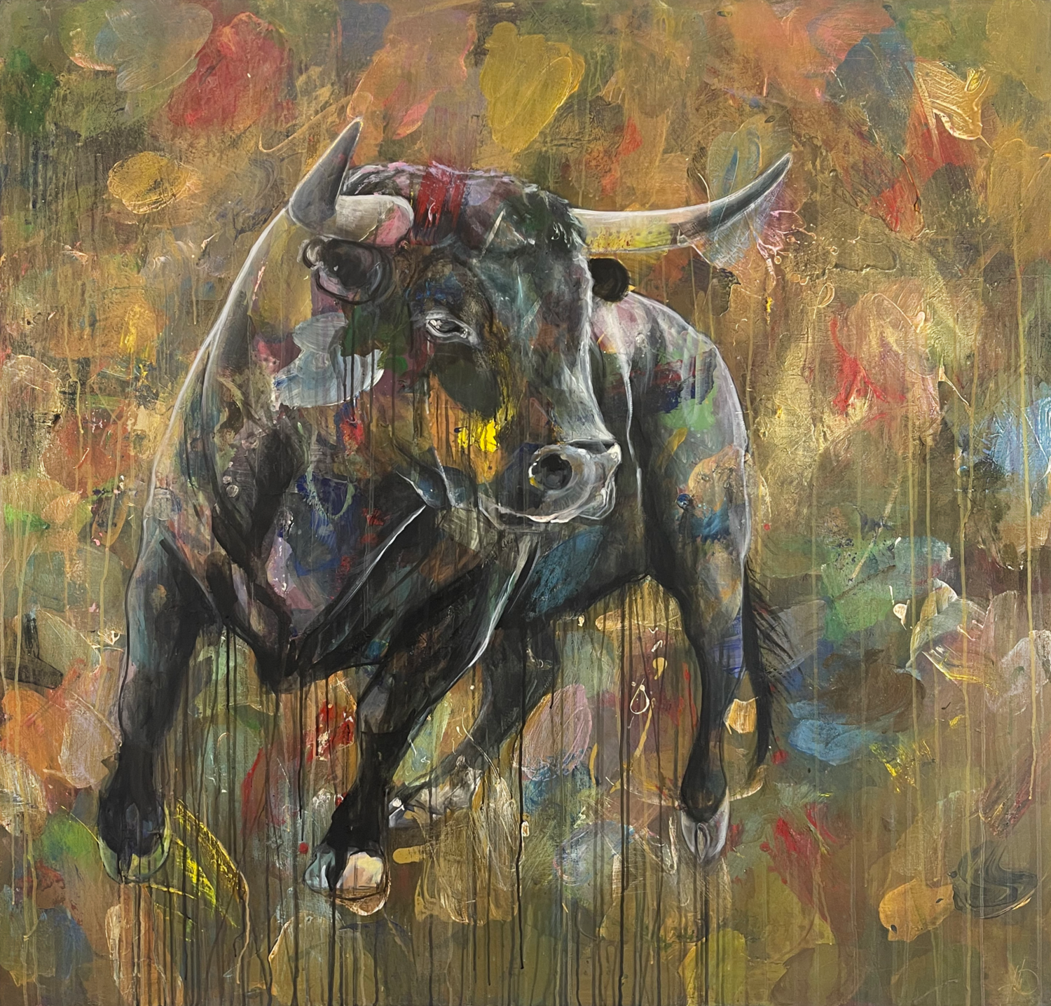 Momentum Daniel Heinz Original painting for sale