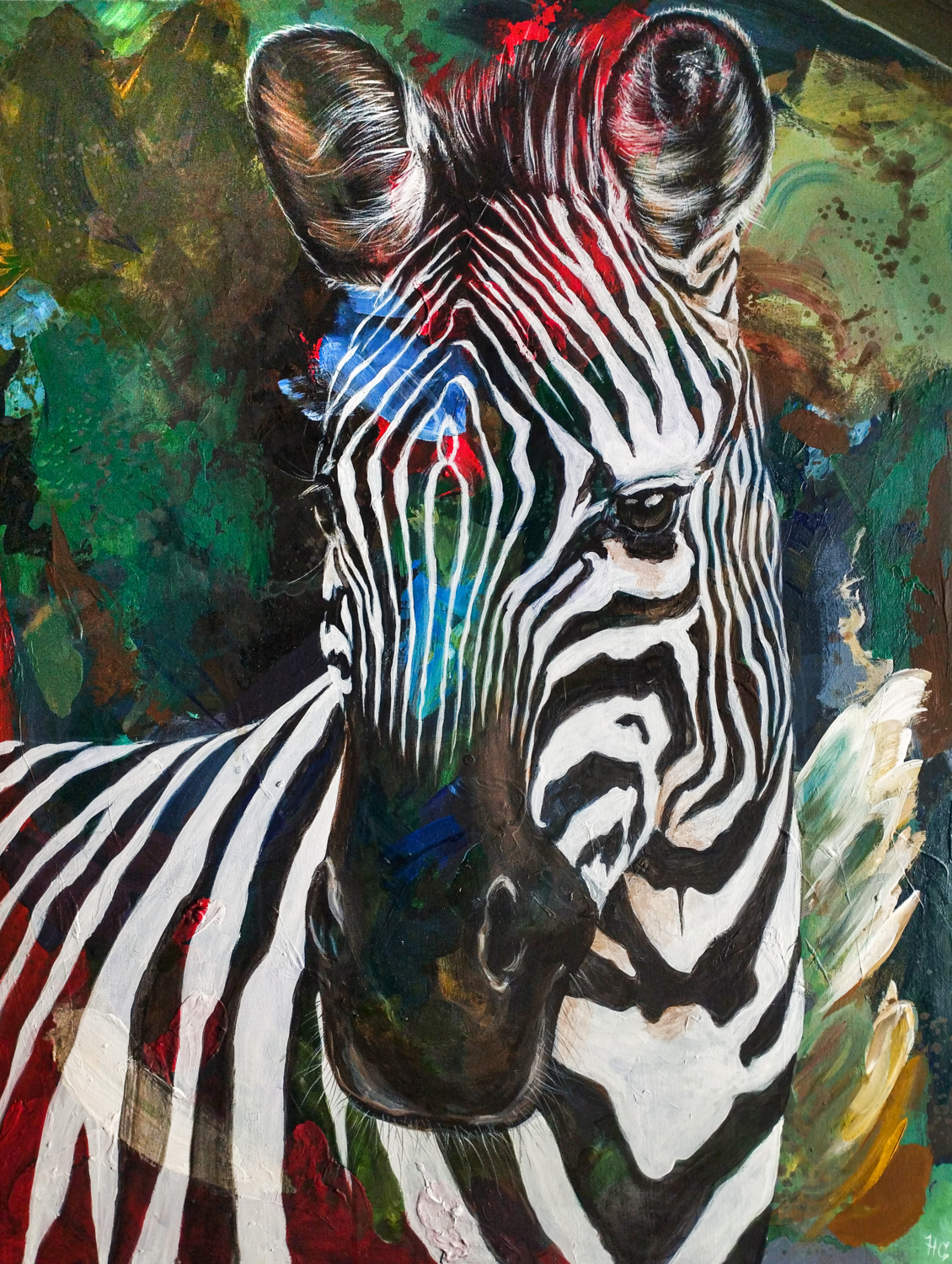Between Worlds Daniel Heinz Original painting for sale
