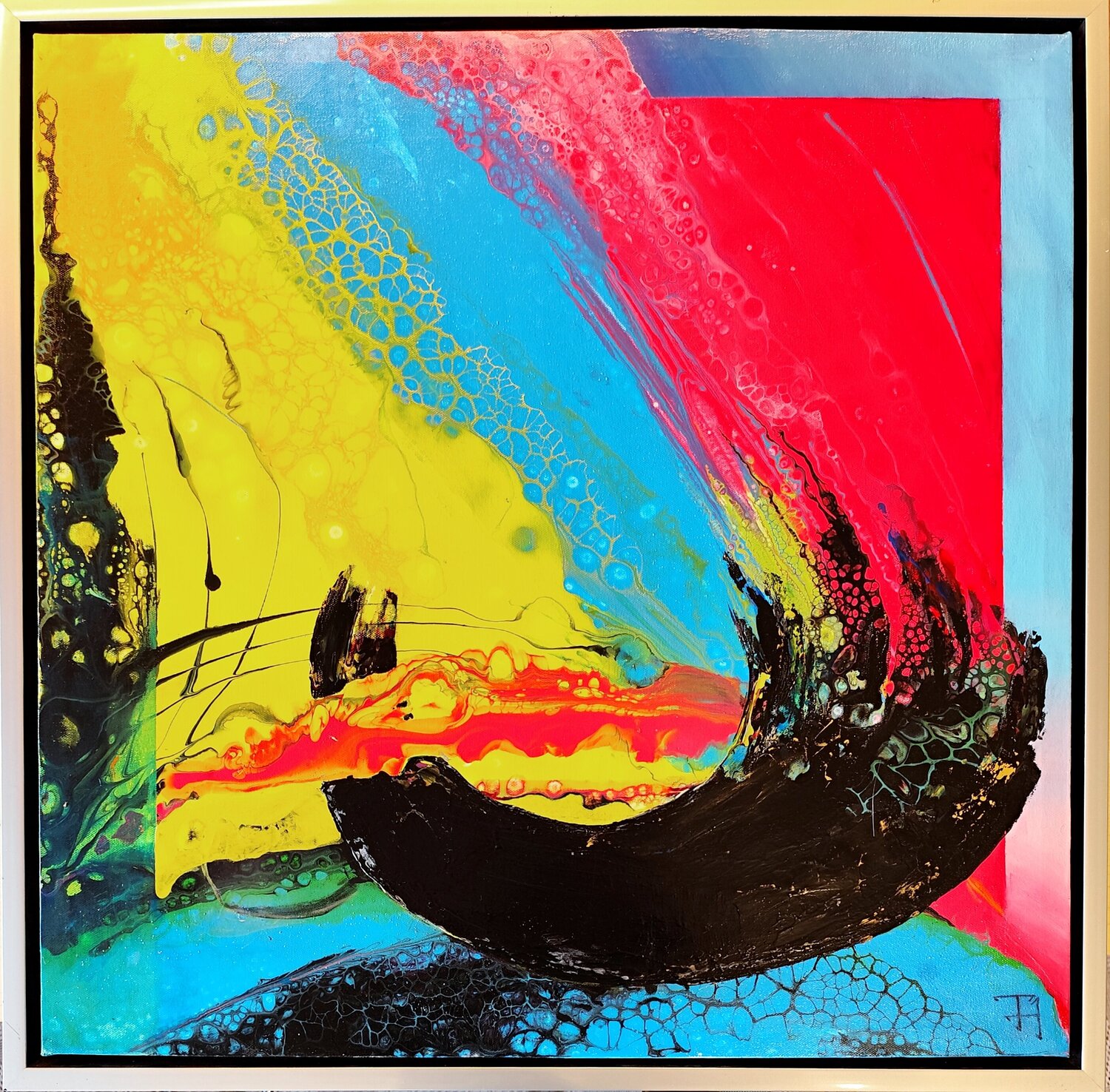 Movement incandescent Tatyana Tretyakova Original painting for sale