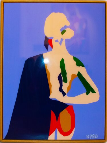 Sensual elegance in radiance colours by Helena Kaschurow, Painting for Sale on Select