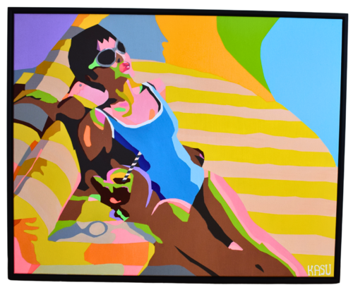 Lazy dazes by Helena Kaschurow, Painting for Sale on Select