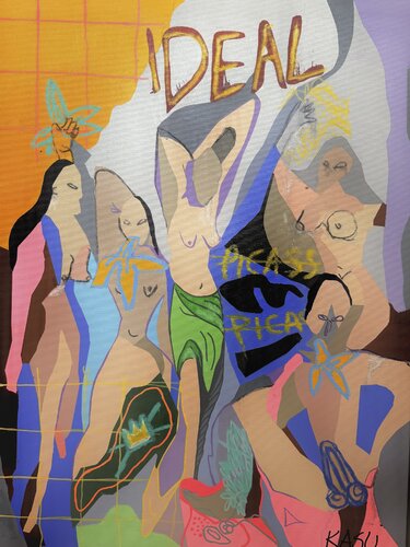 This is not Picasso by Helena Kaschurow, Painting for Sale on Select