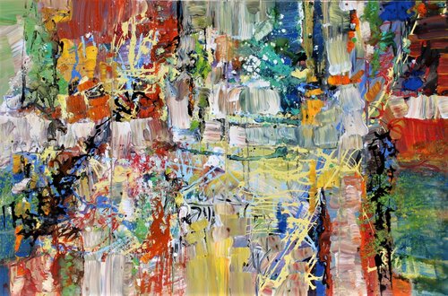 L.V.Beethoven,  String Quartet No. 8 in E- minor, by Ernestine Tahedl, Painting for Sale on Select
