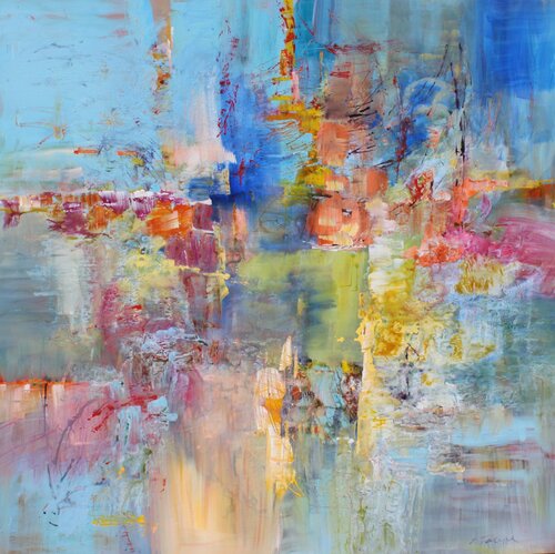 W.A. Mozart, Laudate Dominus by Ernestine Tahedl, Painting for Sale on Select