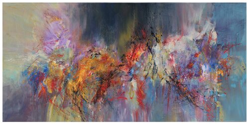 J. Haydn, String Quartet No. 64, Largo by Ernestine Tahedl, Painting for Sale on Select