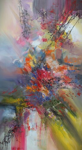C.P.E. Bach, Die Auferstehung by Ernestine Tahedl, Painting for Sale on Select