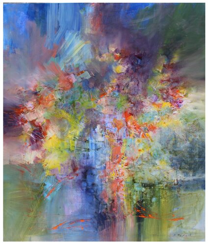 J.S. Bach, St John Passion by Ernestine Tahedl, Painting for Sale on Select