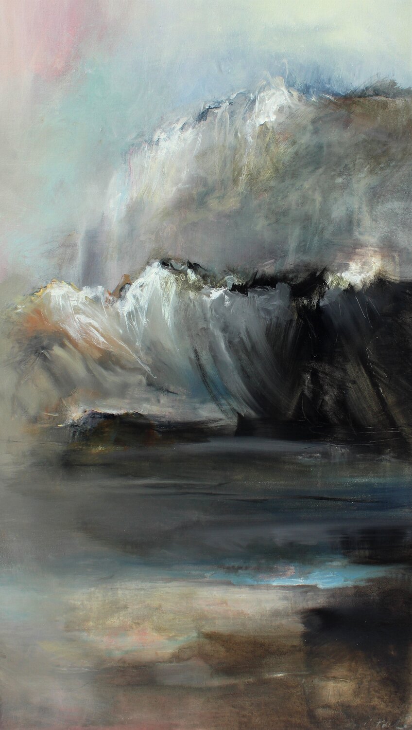Spiritual I Ernestine Tahedl Original painting for sale