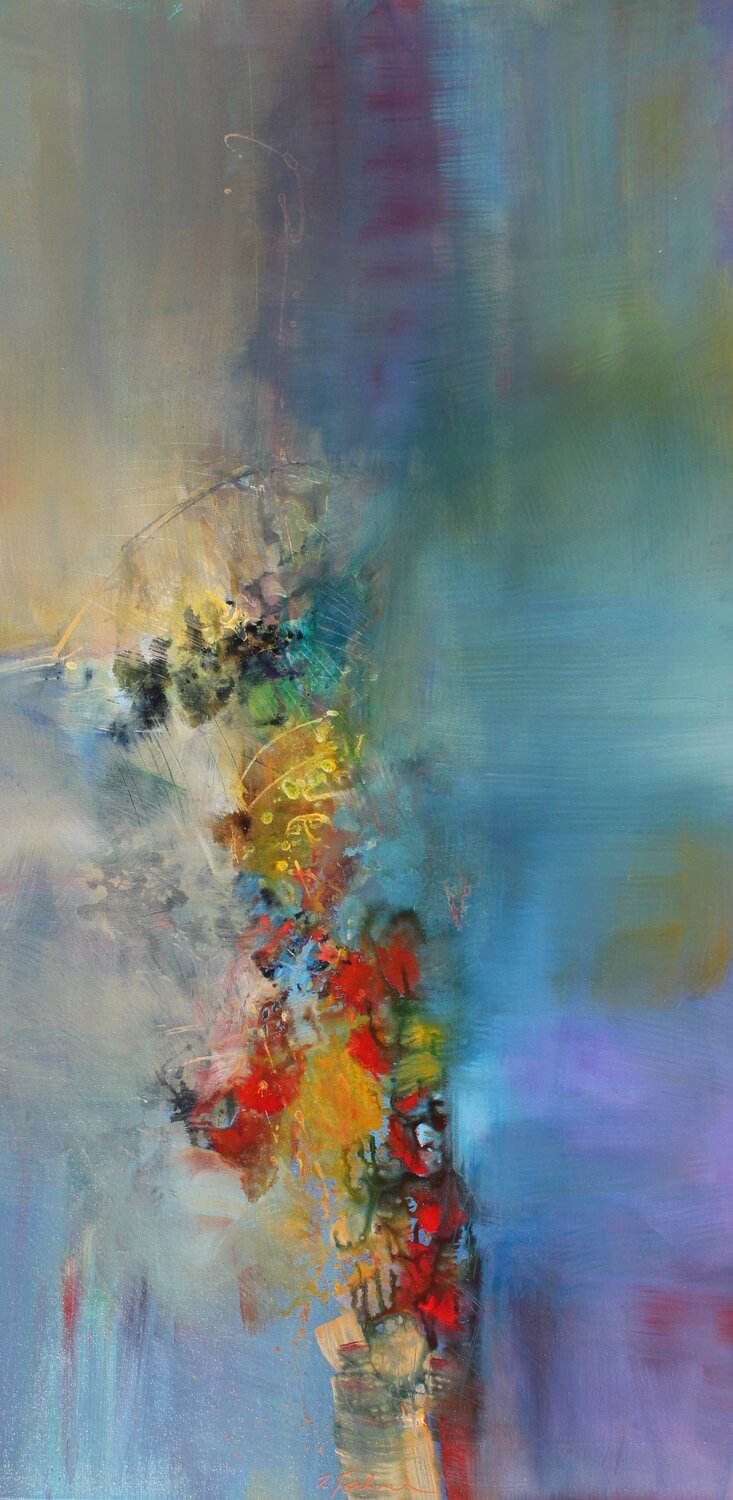 Arnold Schoenberg, Verklaerte Nacht Ernestine Tahedl Original painting for sale