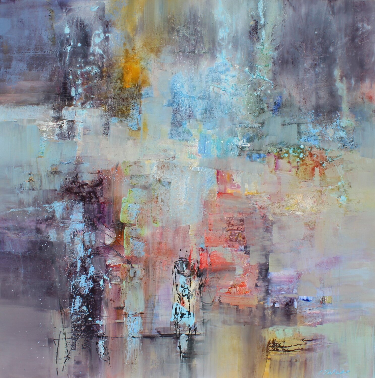 W.A. Mozart, Piano Concerto No. 1 Ernestine Tahedl Original painting for sale