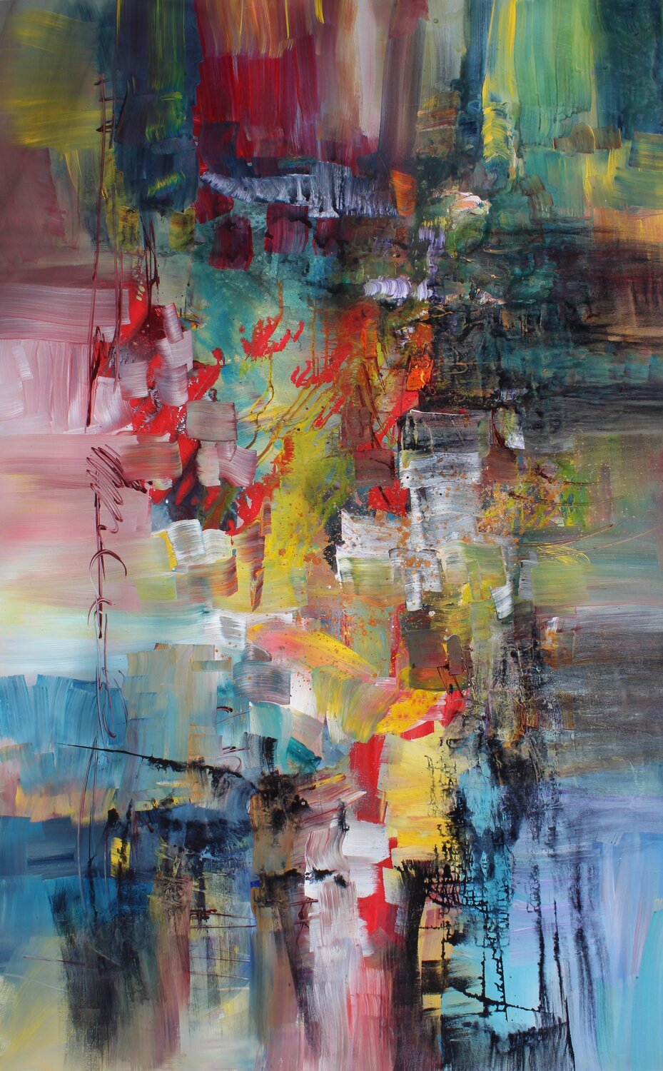 J. Brahms, A German Requiem, VI Movement Ernestine Tahedl Original painting for sale