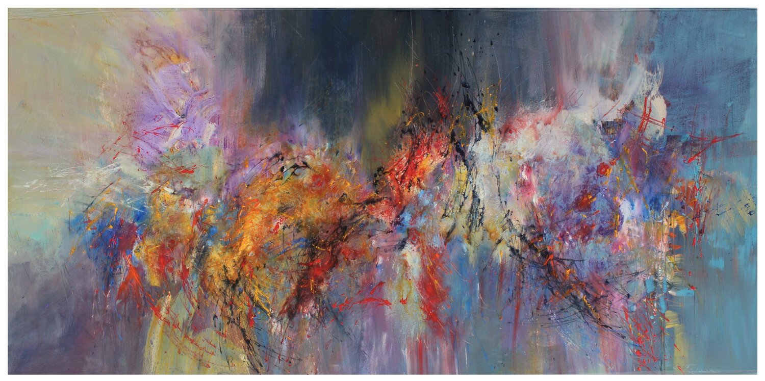J. Haydn, String Quartet No. 64, Largo Ernestine Tahedl Original painting for sale