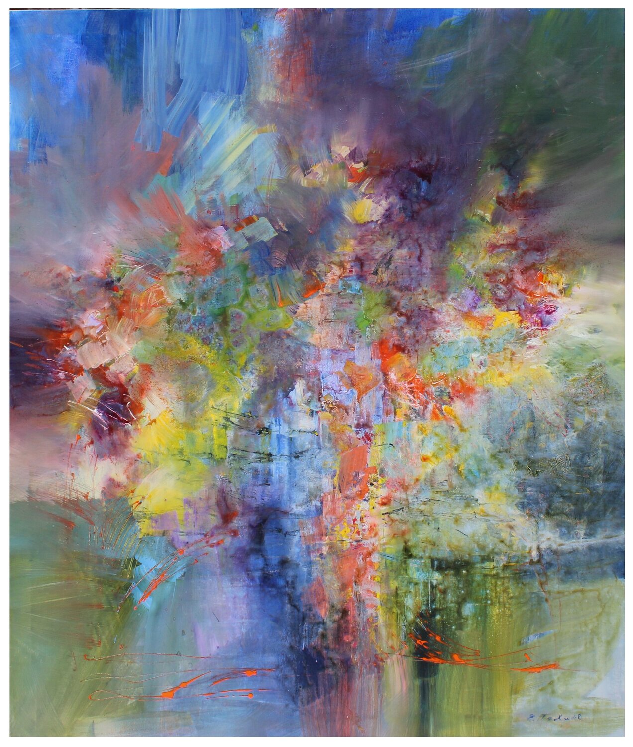 J.S. Bach, St John Passion Ernestine Tahedl Original painting for sale