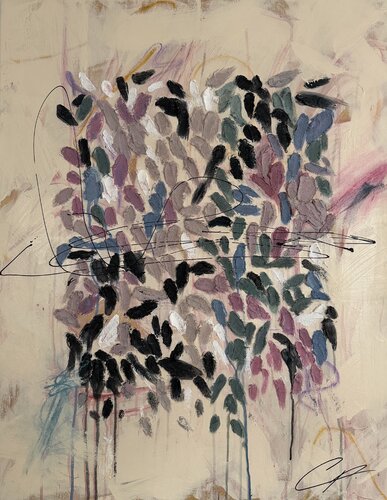 COLORFUL TEARS by Christin Post, Painting for Sale on Select
